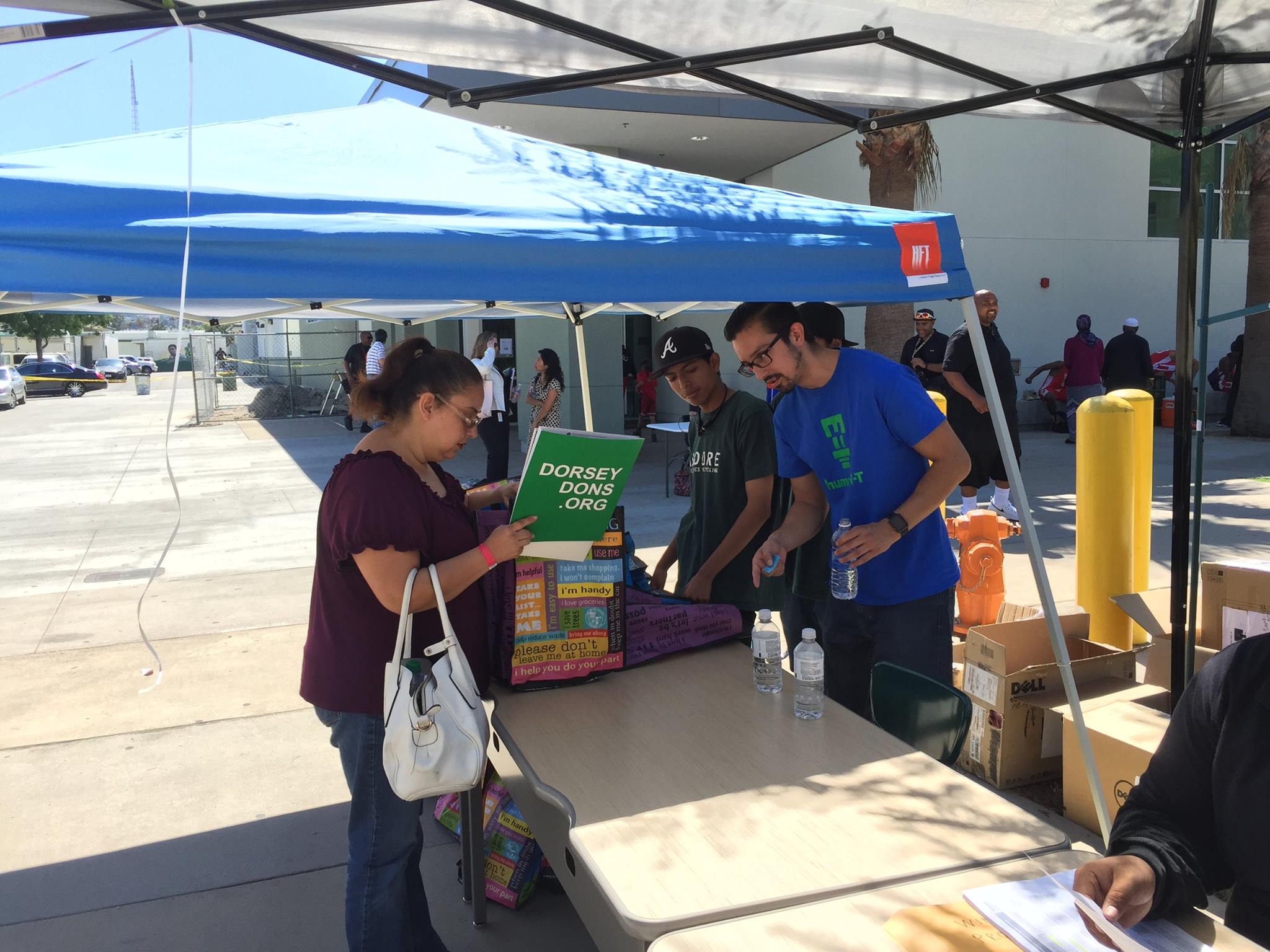 Technology Donation to the Susan Miller Dorsey High School