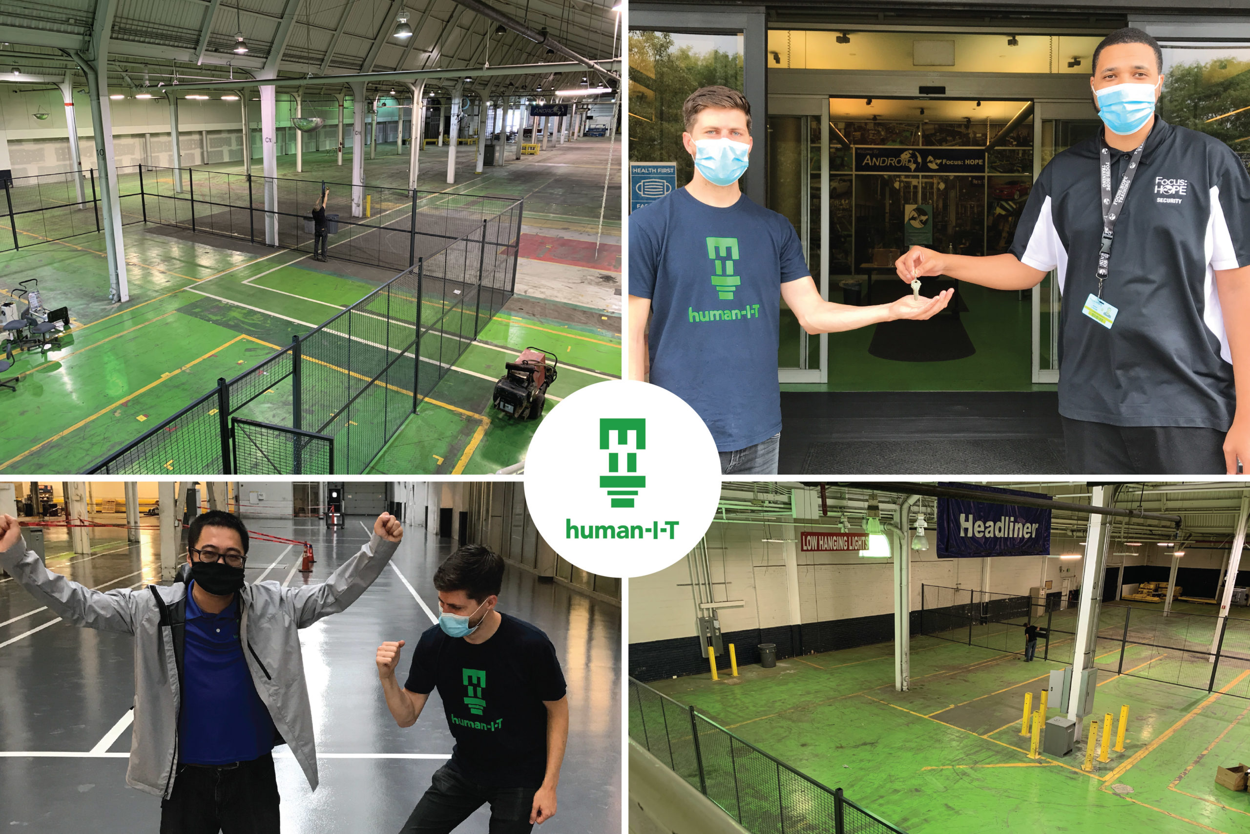 human-I-T Officially Secured our Warehouse in Detroit!