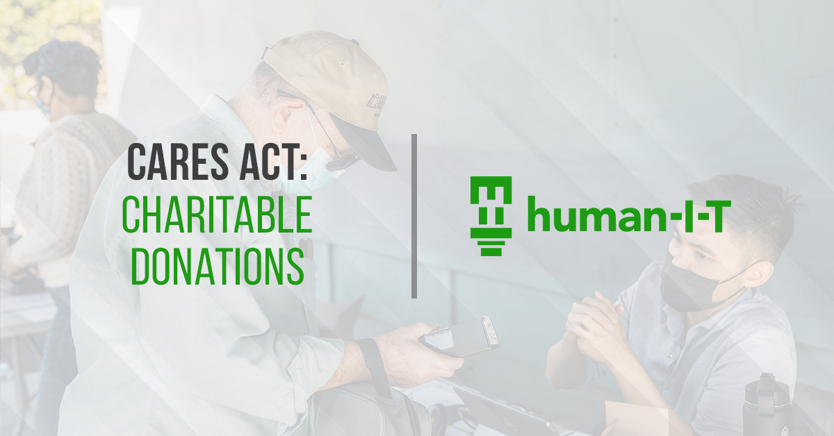 Donor Tax Deduction Benefits through CARES Act Provisions