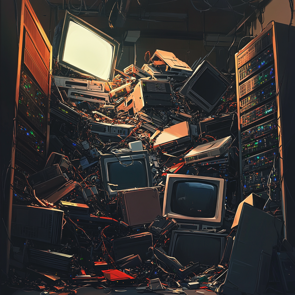 Data Center Recycling: Limits of E-Waste Recycling Solutions